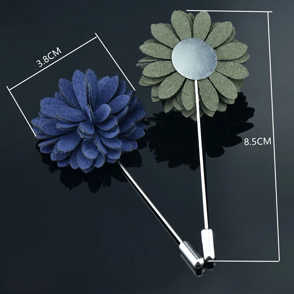 Брошь В Виде Цветка на лацкан для мужчин и женщин булавка ручной работы