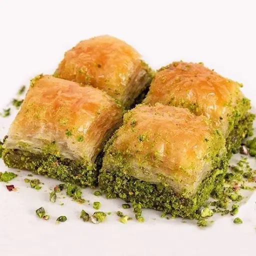 

Baklava, Turkish Baklava pistachio daily fresh pastry 1000 GRAM FREE SHİPPİNG