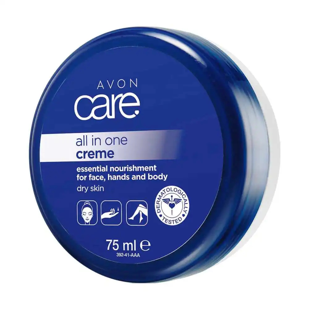 Многофункциональный крем для лица рук и тела Avon Care &quotУход питание&quot 75 мл 100%