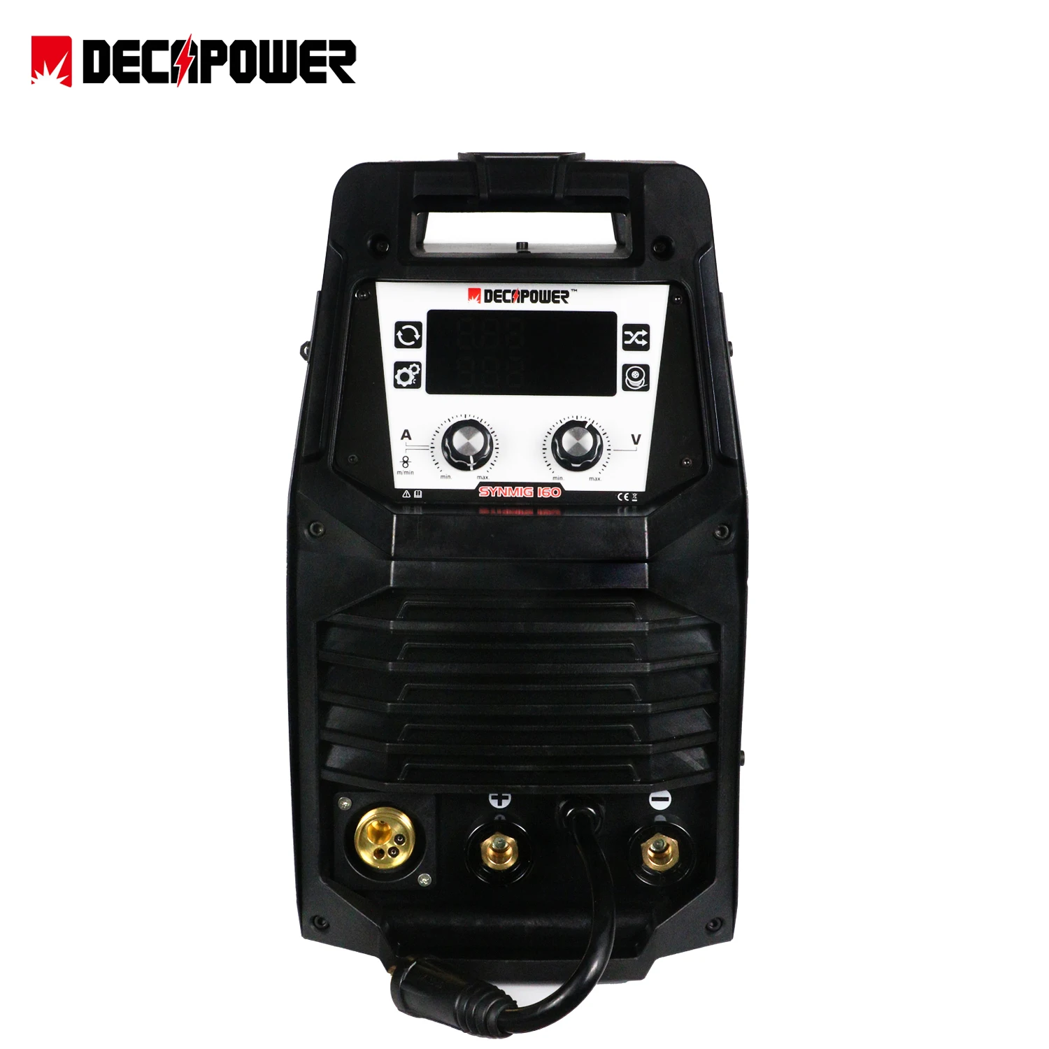Decapower SYNMIG Инвертер MMA TIG сварочный MIG MAG 4 в 1 для газового безгазового флюса аппарат