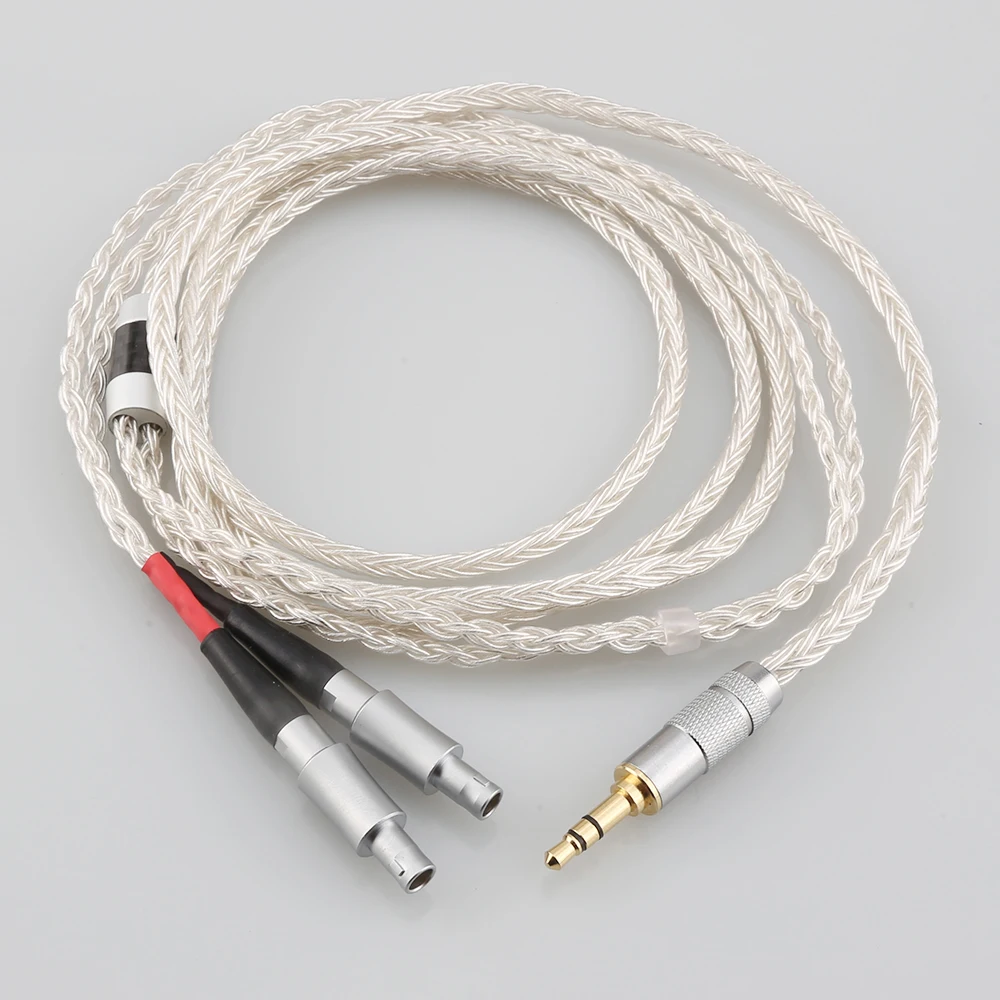 Audiocrast 16 Core OCC посеребренный кабель для наушников Sennheiser HD800 HD800s HD820s HD820 Enigma акустика