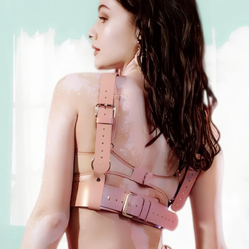 B.CYQZ Sexy Full Body Harness Women BDSM Goth Bra Bondage Suspenders Garter Thigh Erotic Lingerie Sword Belt Festival Clothing