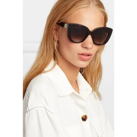 Gucci GG0327S (002) женские солнцезащитные очки 437023322| |
