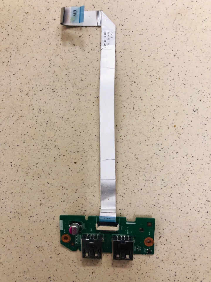 DV15 USB Board 48.4IP20.011 10963 1 плата для Dell Inspiron 15 3520 N5040 N5050 Vostro 15|Платы расширения| |