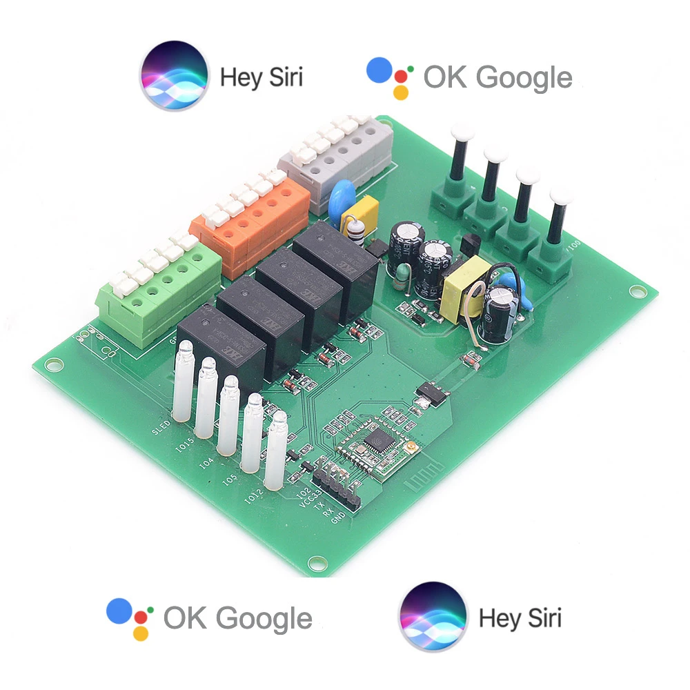 Умный домашний светильник Apple Homekit совместимый TX 433MHz переключатель WiFi