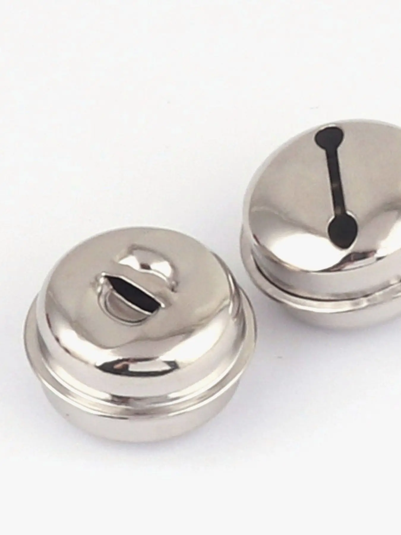 

Silver Jingle Bells Christmas Bells Decorative Bells Sound Bells Bulk Jingle Bells Charm Pendants Jewelry Making Findings 28mm