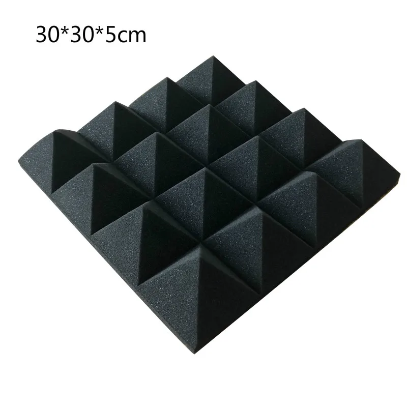 

4 pcs High Density Retardant Pyramid Foam Sound Proofing 5cm Thickness Studio Sponge