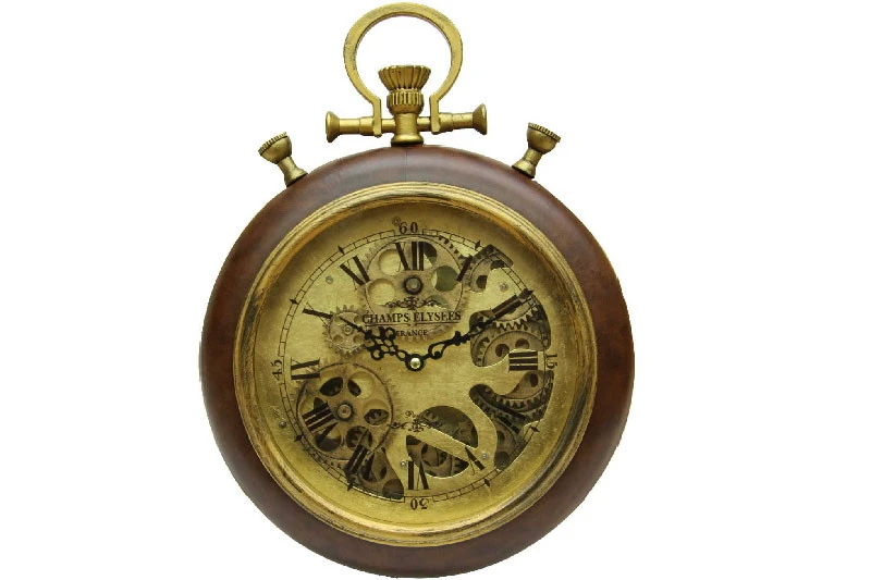 

Moving Wheel Wall Clock-
