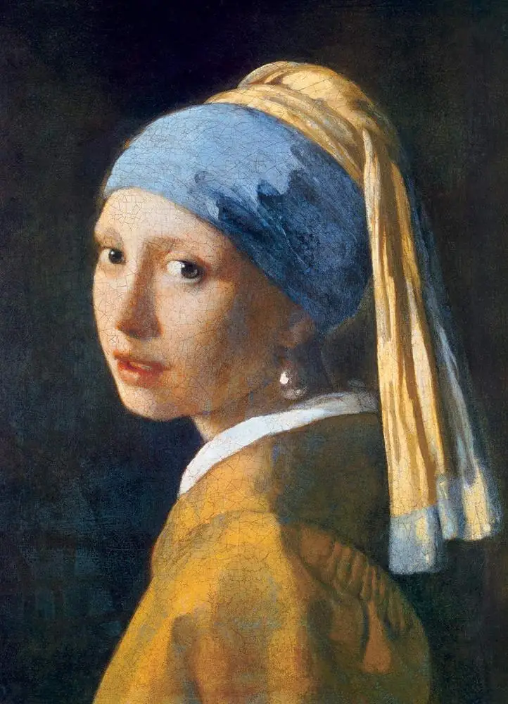 Картина вермеера девушка с жемчужной сережкой. Вермеер жемчужной серьгой.