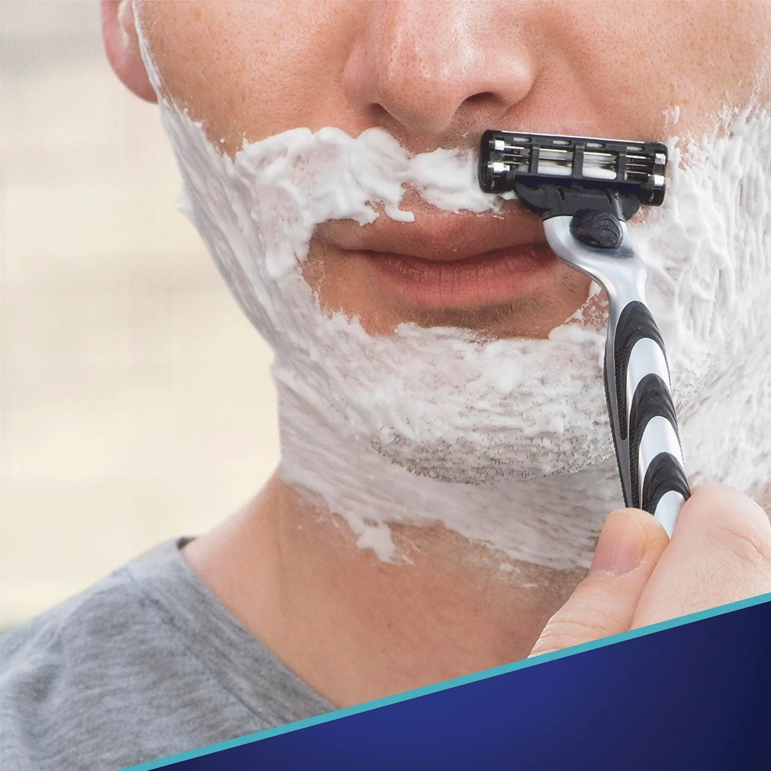

Original Gillette Mach 3 Handle And Blades Men Shaving Razor Blades 3-Layer Shaver Blade Giulietta Shaving Machine Hair Removal