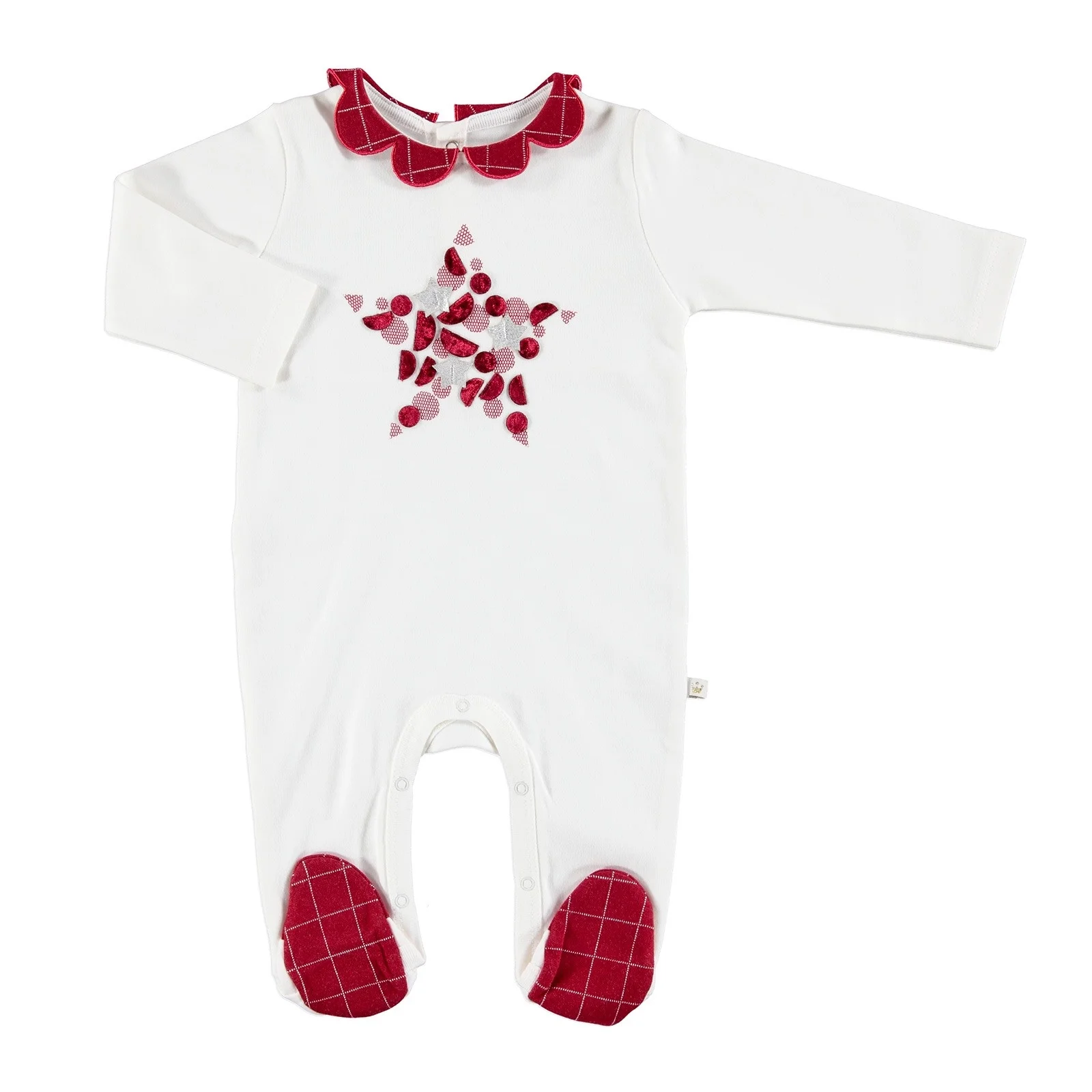 Ebebek For My Baby Tale/комбинезон с цветочным воротником |