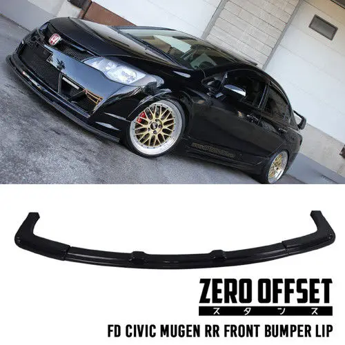 Универсальная насадка на передний бампер Honda Civic Fd6 Fb7 2006 2016 пианино черный