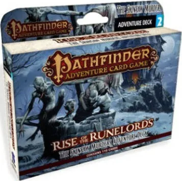 

Pathfinder Приключения карточная игра: Rise of the Runelords Deck 2-скинпилы убийства приключенческая колода