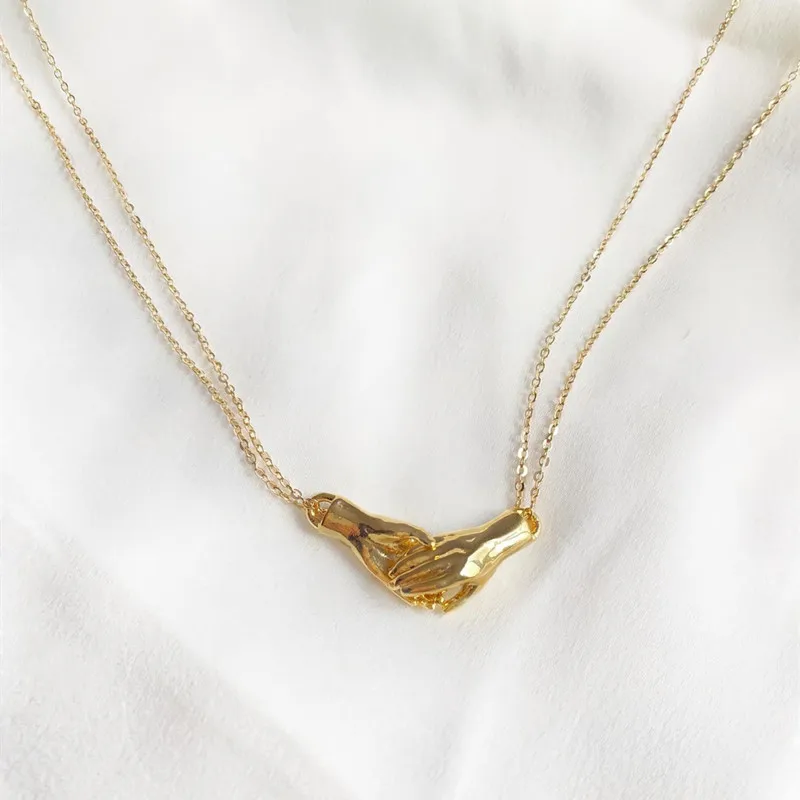 Держатель для пары магнитное ожерелье подруга парня дружба эстетика из