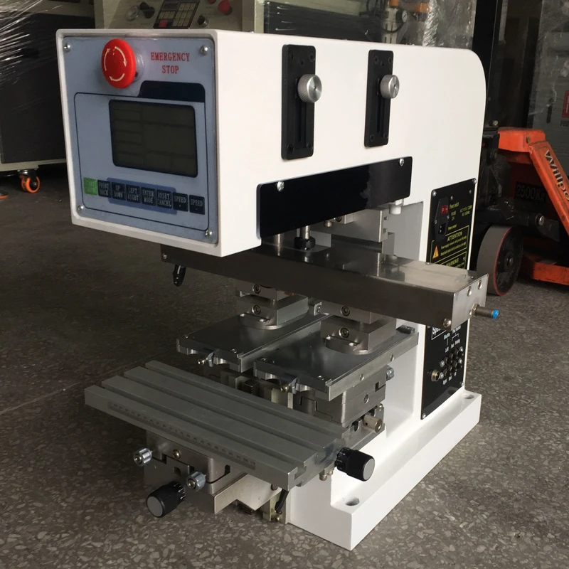 

Tabletop Two Colour Pad Printing Machine For Garments