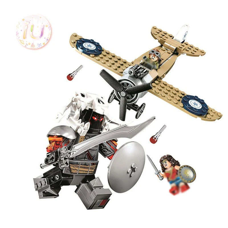 BELA 10744 DC Super Heroes Wonder Woman Warrior строительные блоки подарки на день рождения игрушки