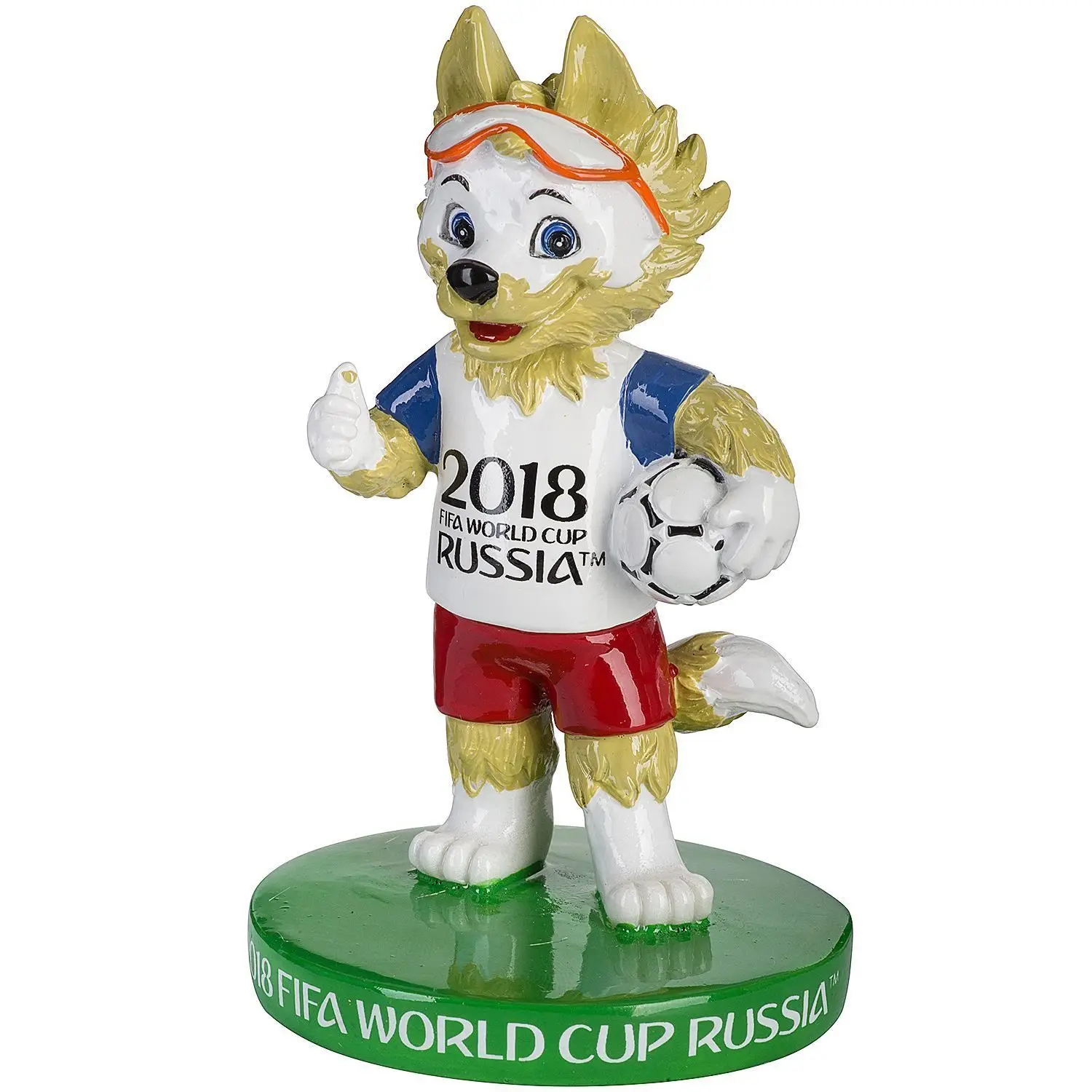 Набор фигурок из полистоуна - 4 шт Забивака 8 5 см FIFA World Cup Russia 2018 | Спорт и