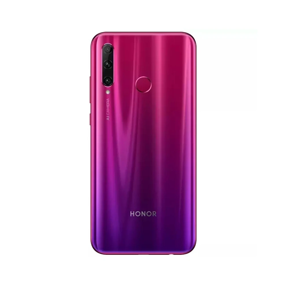 6,21 дюймовый FHD+ Honor 20 Lite мобильный телефон 4 Гб 128 Гб 32 Мп+ 24 Мп Android 9,0 восьмиядерный смартфон с функцией распознавания лица NFC 3400 мАч 4G