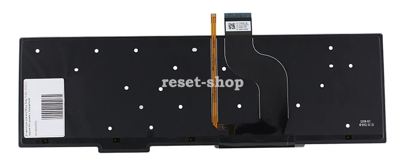 Клавиатура для ноутбука Sony VAIO SVT15 черная без рамки с подсветкой |