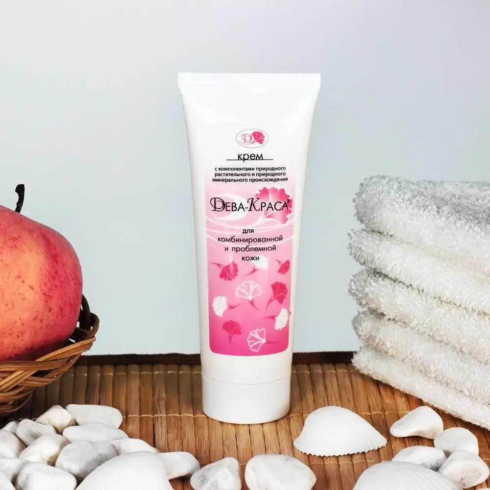 Крем для комбинированной и проблемной кожи лечебная косметика &quotДева Краса&quot 70