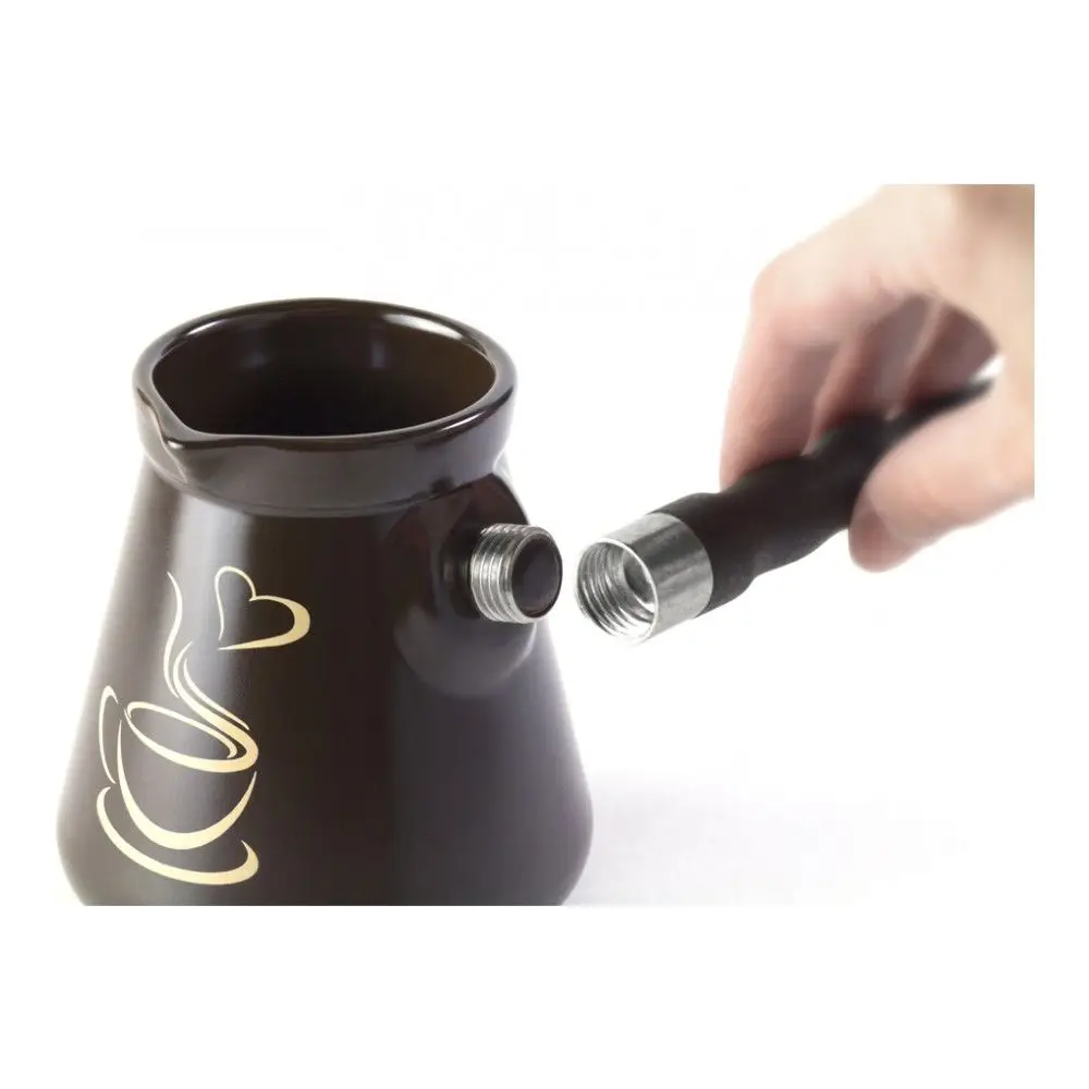 Турка керамическая Walmer Lovely 0 3л цвет шоколад w37000608 | Дом и сад