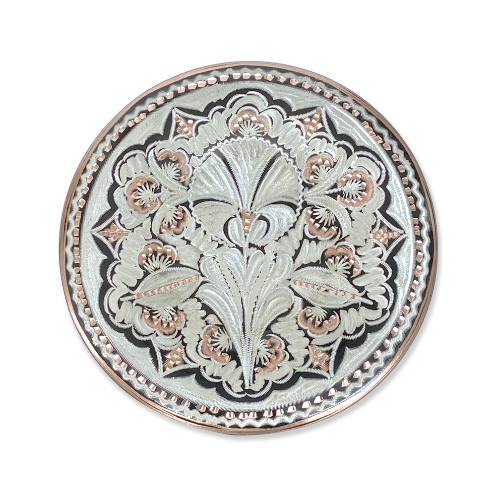 Медный настенный декор японский мотив