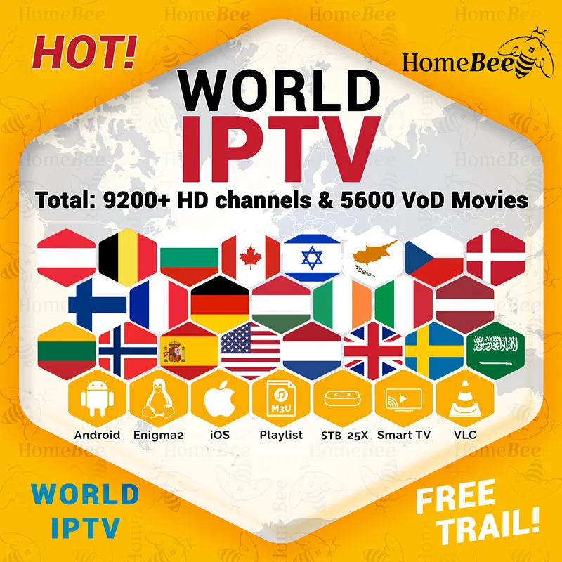 IP tv подписка 9000+ Live Европа IP tv Nederland Швеция Израиль Испания IP tv m3u для android ТВ приставка x96 Мини Смарт ТВ приставка