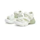 Сандалии пляжные женские, модная обувь на толстой подошве, золотистые верблюжьи цвета