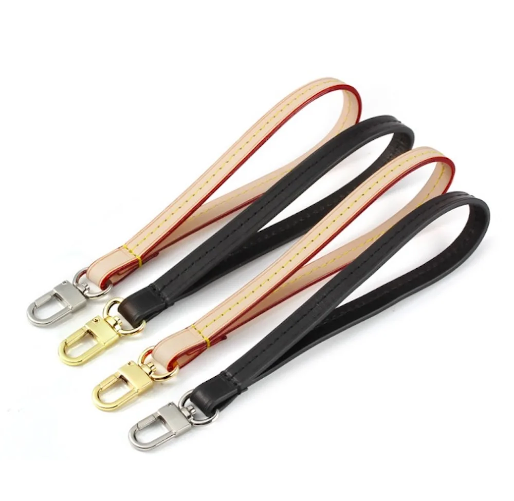Vachetta Leather Wristlet Strap replacement for Pochette Wallet and clutch agenda key chain MM