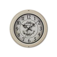 Decorative Vintage Style Metal Case Wall Clock 23 cm Home Wall Clock Interiors Decoration Home Decoration Hanging Watch