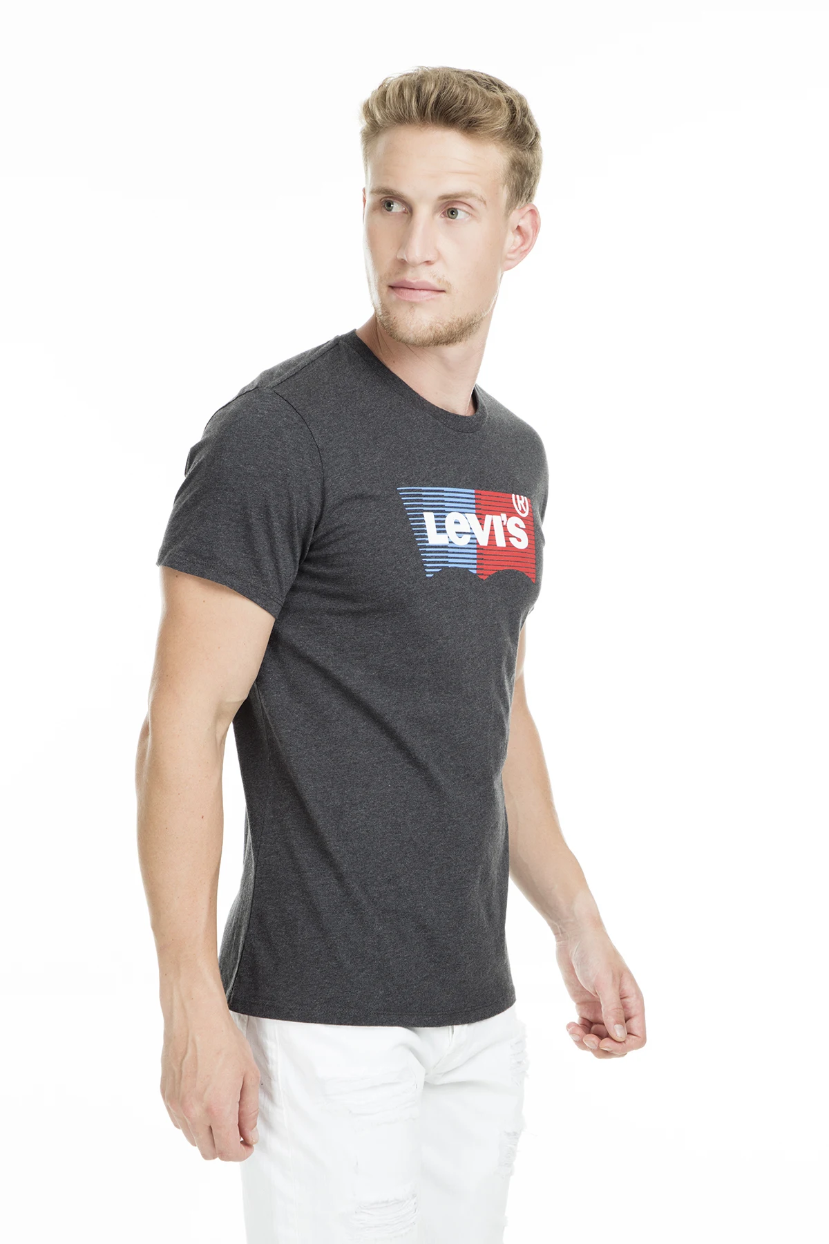 Levi's велосипедный Воротник T shiro 22489|Мужские футболки| |