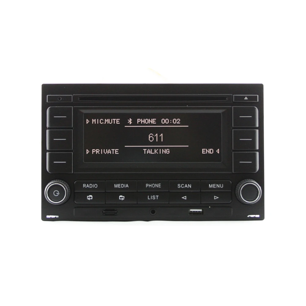 Магнитола RCN-210 для Volkswagen Golf 4 Passat B5 Transporter T4 с Bluetooth USB SD AUX CD |