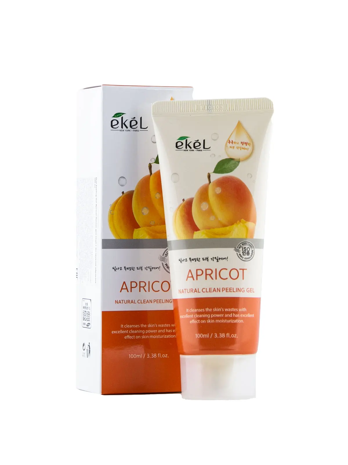 Peeling скатка facial extract улиточного муцина Ekel peeling gel 100 ml black snail |