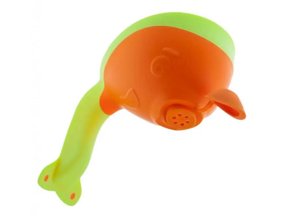 Ковш-лейка детский для купания малышей Flipper от ROXY-KIDS с мягким краем цвет оранжевый