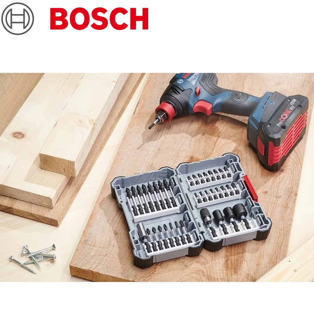 Немецкая Профессиональная отвертка Bosch ударные клавиши 8 шт. PH2 50 мм-25 мм