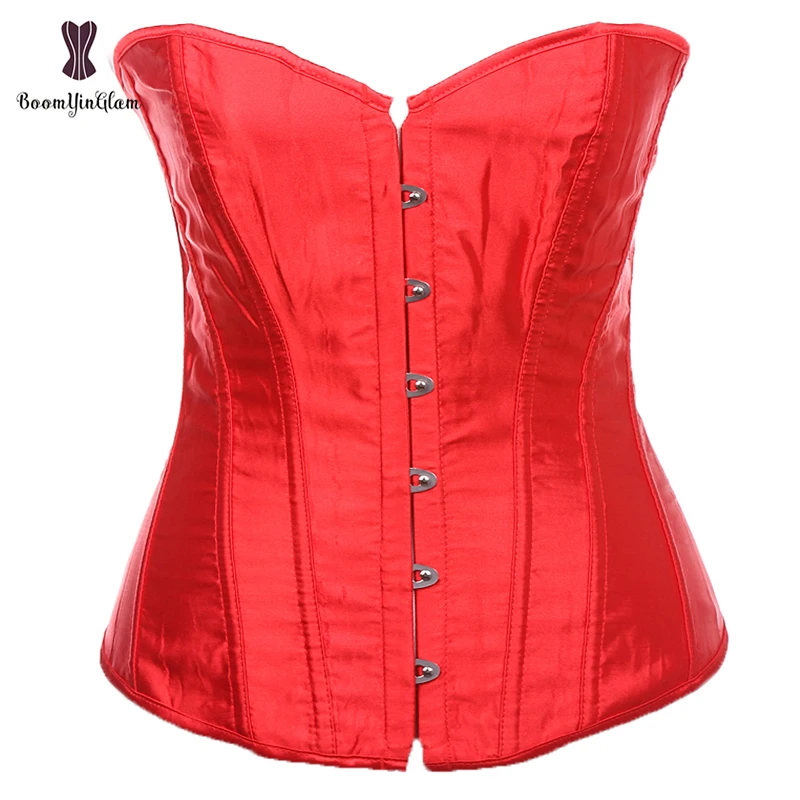 Атласный триммер для талии корсеты и бюстье корсет на шнуровке с косточками