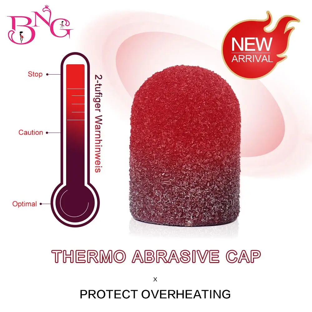 Термоабразивная Крышка для педикюра 80/5 шт.|Принадлежности дизайна ногтей| |