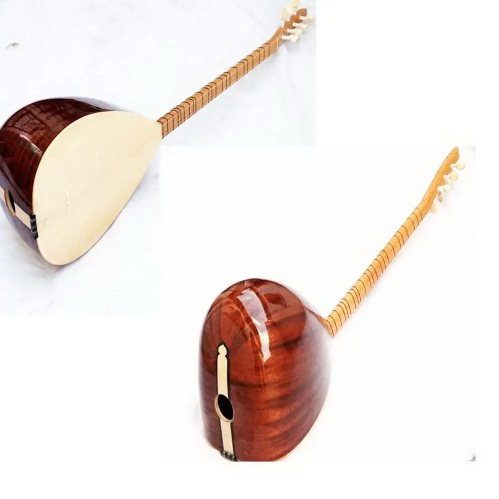 Турецкий длинный шейный чехол из красного дерева SAZ BAGLAMA