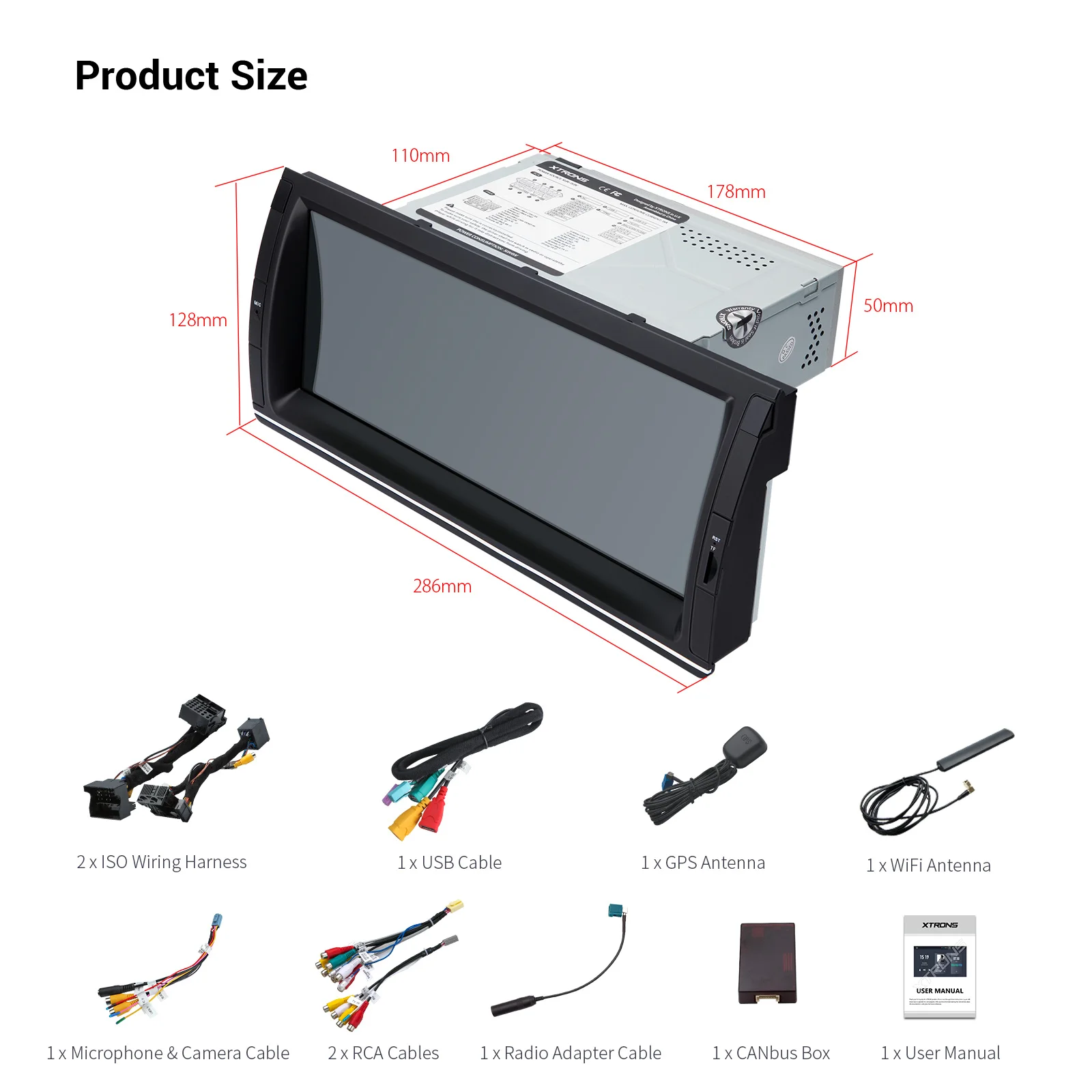 XTRONS Qualcomm Bluetooth 5 0 AptX 10 25 ''IPS Android PX6 автомобильный стерео плеер GPS для BMW X5 E53 1999-