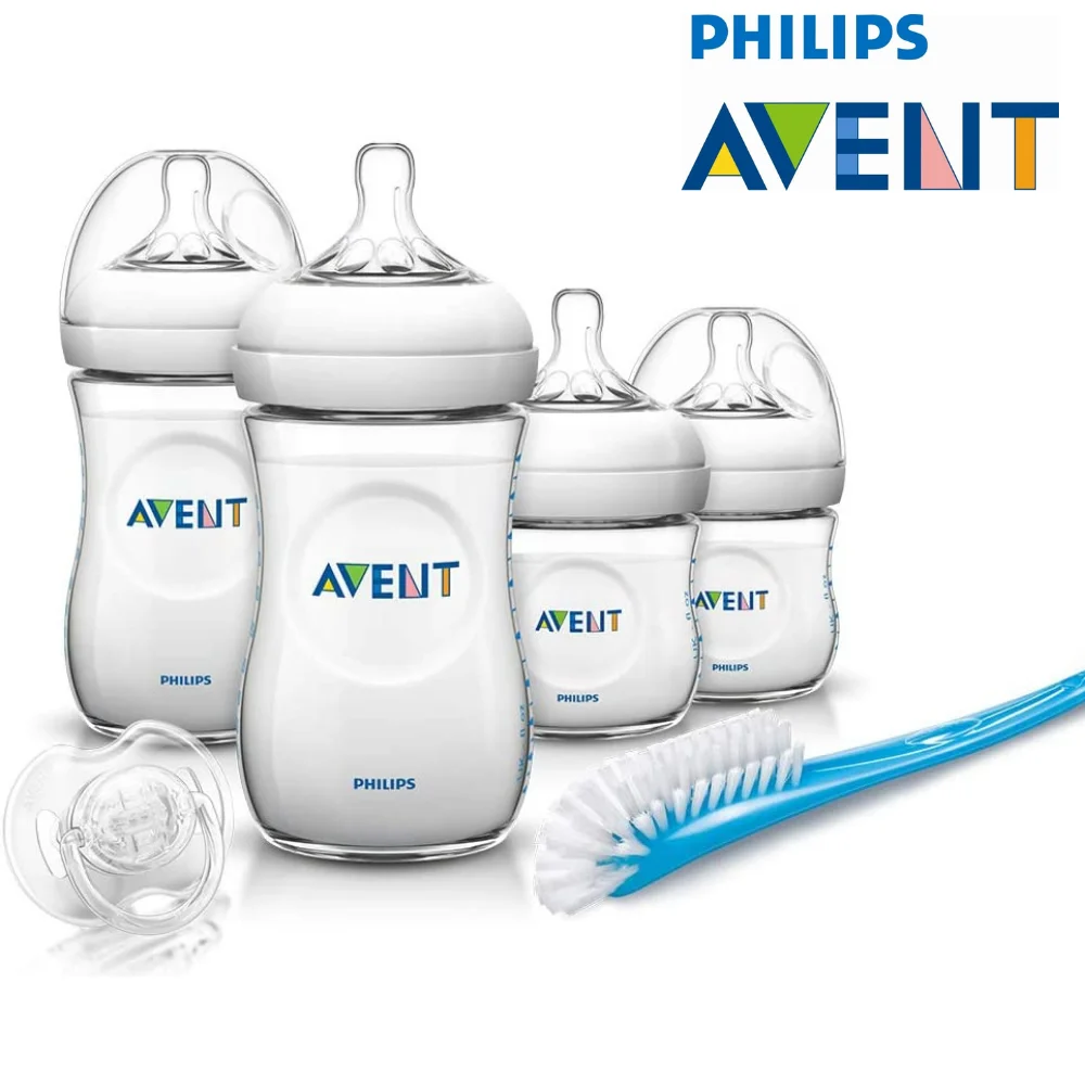 Оригинальный Philips Avent Natural новорожденный стартовый набор детских бутылочек