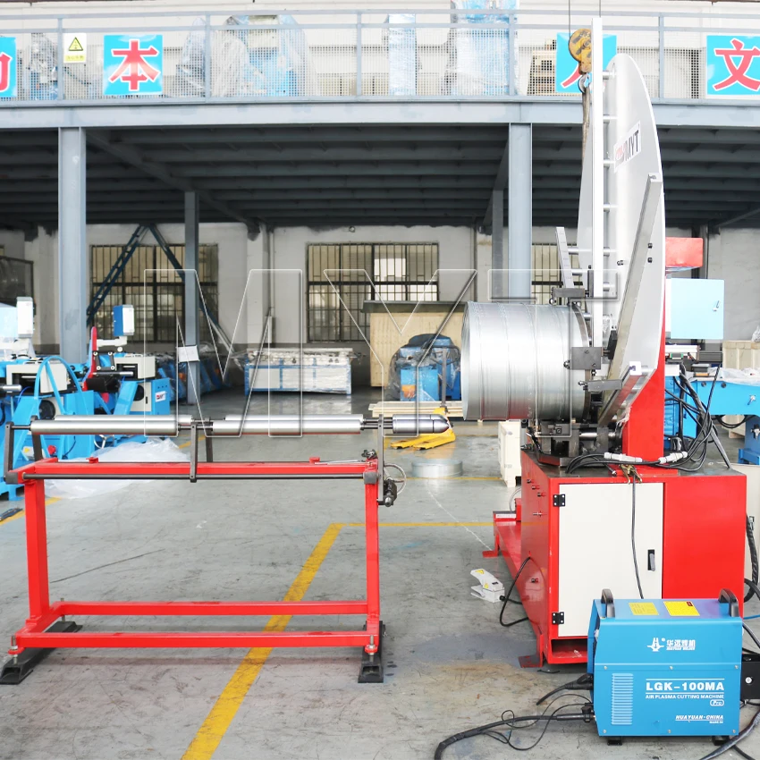 Goede China Beste Merk Spiral Duct Voormalige Air Tube Making Machine MYTF-1500-2