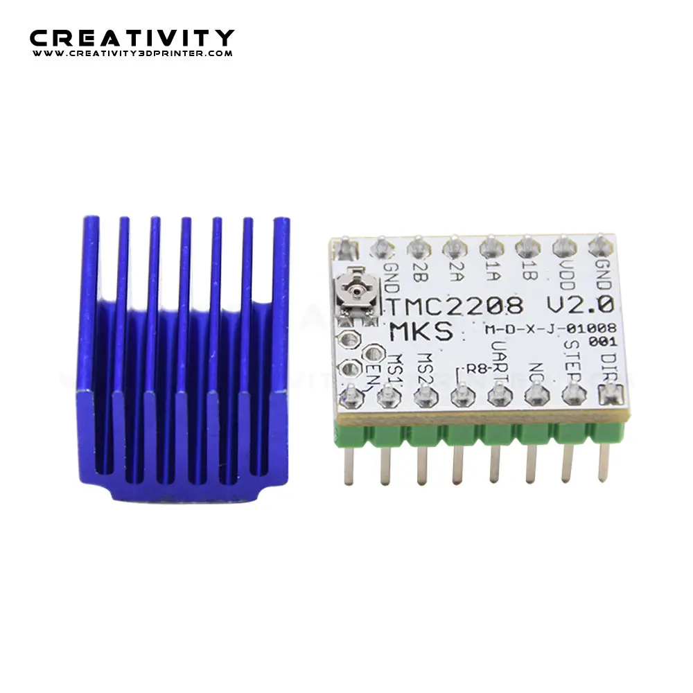 5 шт. драйвер шагового двигателя Makerbase MKS TMC2208 2208 запасные части для 3D принтера SGen_L