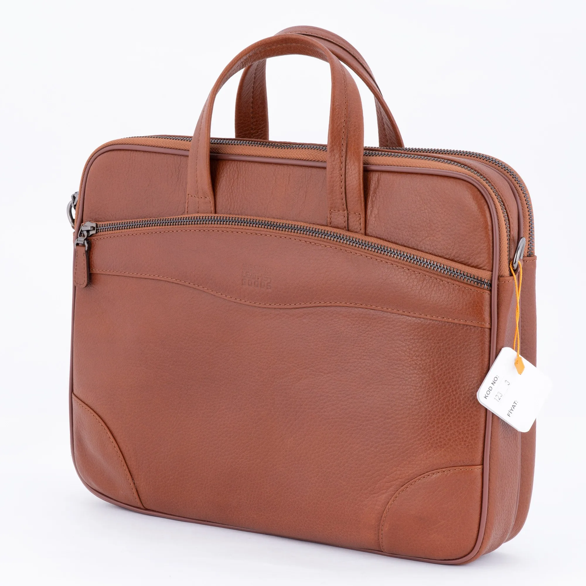 

Genuine Turkish Leather Bag Office Bags For Unisex Leather Laptop Bag Briefcase Shoulder Handbag Luxury Handbag Office Bags