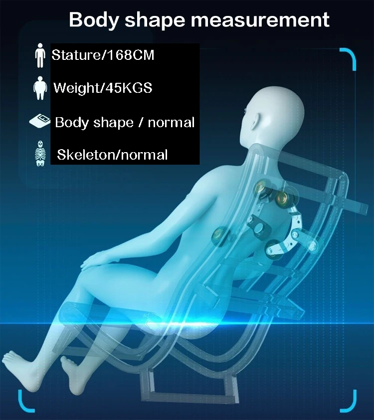 Jinkairui роскошный Умный полный корпус подушка безопасности массажное кресло с