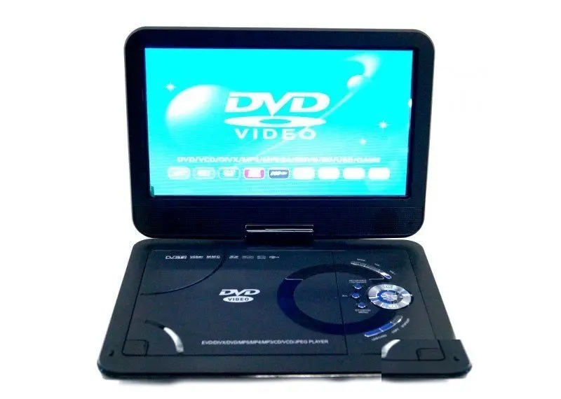 Портативный DVD-плеер Eplutus LS 104T c цифровым тюнером DVB-T2 11'' 1280х800 АКБ 2300 мАч |