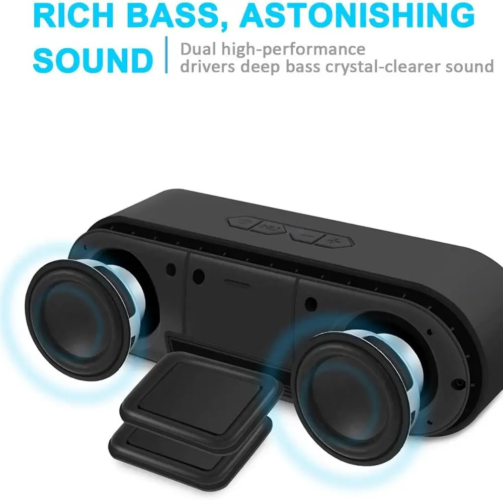 Bluetooth Колонка Basspal 12 Вт IPX5 водонепроницаемая|Портативные колонки| |