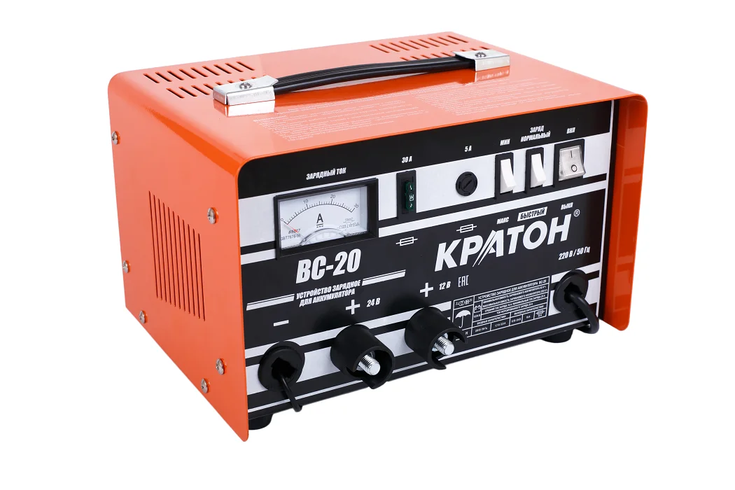 Устройство зарядное КРАТОН для аккумулятора BC-20 | Инструменты