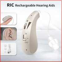 rechargeable digital hearing aids wireless earphones speaker amplifier ears adjustment tools first aid for deafness dropshipping