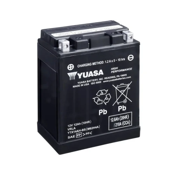 Аккумулятор YUASA YTX14AH-BS | Автомобили и мотоциклы
