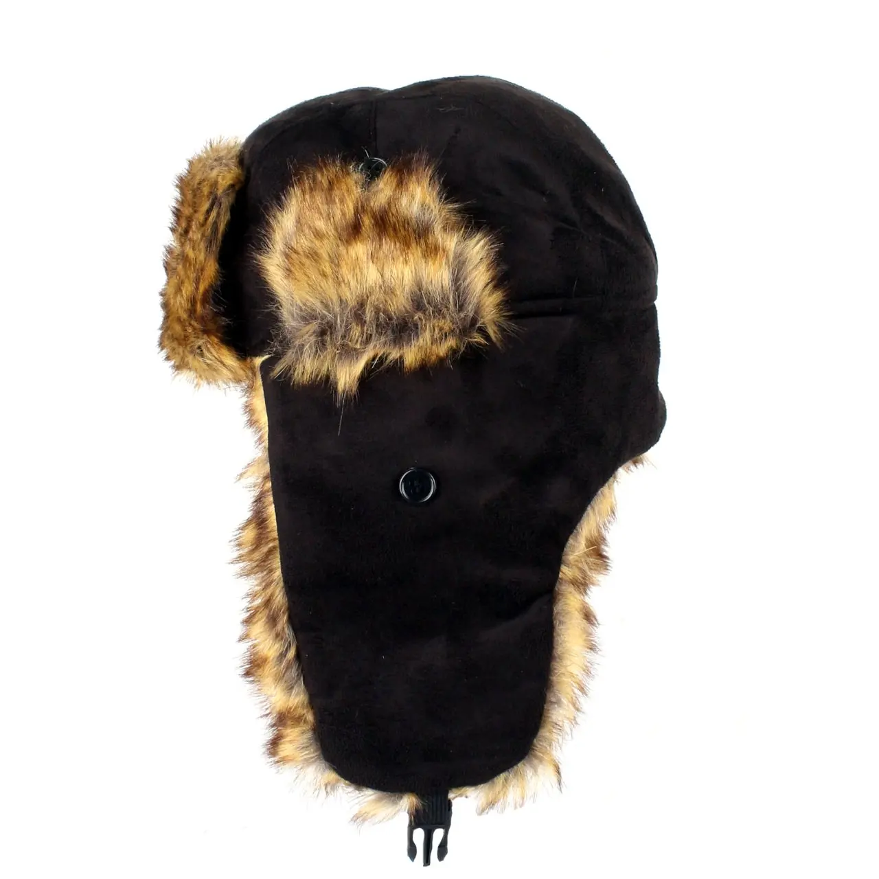 Black Khaki Brown Pilot Bomber Snow Winter Fur Thick Warm Hat / Beanie For Women Men